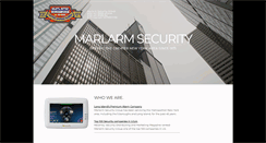 Desktop Screenshot of marlarm.com